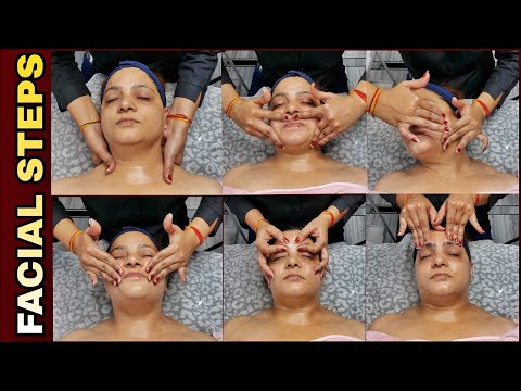 FACIAL STEPS | Facial Steps Tutorial | Proper Hand Movements Technique For Facial - Sumansi Sahgal