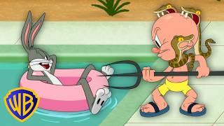 Bugs Bunny's EPIC Pool Day! 💦🐰 | Looney Tunes Cartoons | @wbkids