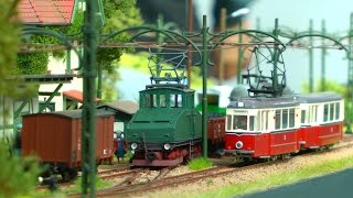 Miniatur Modellbahn - Die Klingenthaler Strassenbahn mit Güterverkehr