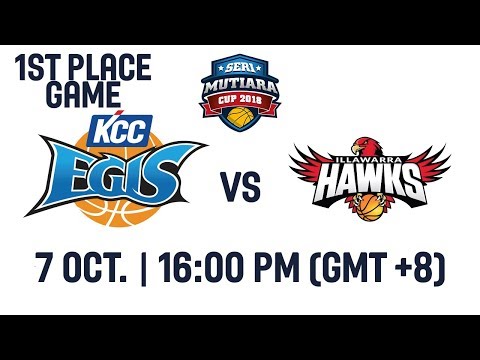 KCC Egis (KOR) v Illawarra Hawks (AUS) - Full Game - Final - Seri Mutiara Cup 2018