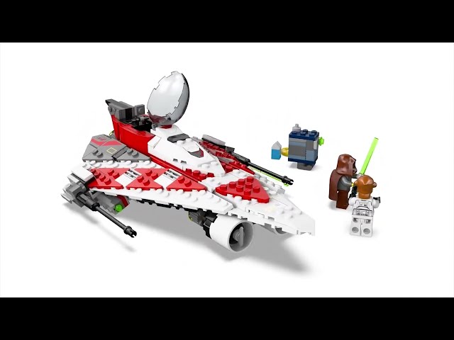 Vídeo relacionado con LEGO Star Wars Caza Estelar del Jedi Bob, Maqueta de Nave, Juguete de Construcción para Colección, Minifiguras de Personajes, Regalo de Cumpleaños para Niños, Niñas y Fans de 8 Años o Más 75388