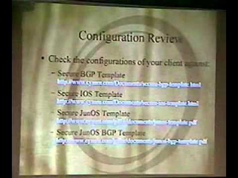 DEF CON 13 - Raven, Pen-testing the Backbone