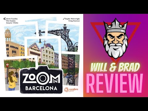 Zoom Barcelona Review with Will and Brad from the Mature Minded Gamers