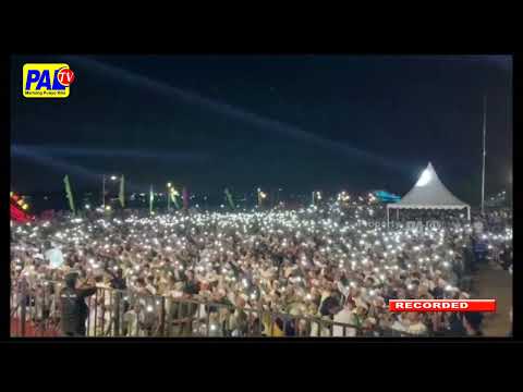 Ribuan Warga Palembang Dzikir Bersama di BKB  Palembang