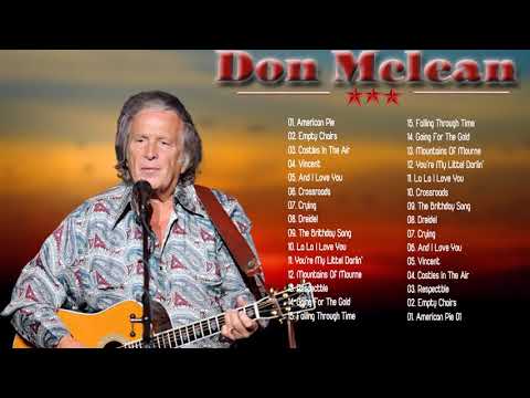 Don Mclean Greatest Hits Full Album 2020 || Best Of Don Mclean Playlist