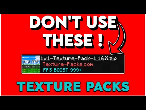 Do Texture Packs Actually Boost FPS? - REAL TRUTH !!
