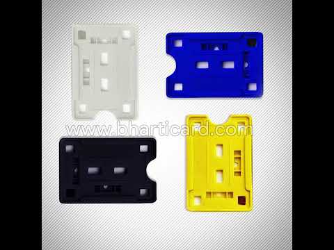 Printed plastic pvc id card holder, for student,office