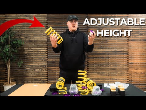 Adjustable Lowering Springs? KW Lowering Spring Review