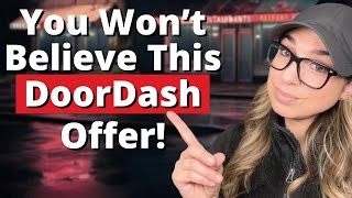 Unbelievable Doordash Offer Sent to Dasher!