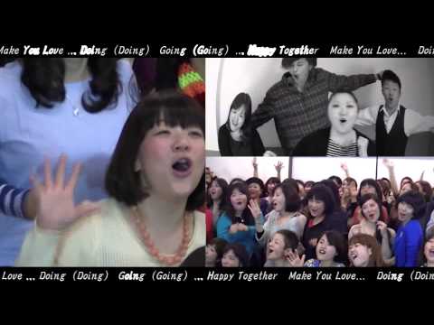 Happy Together／亀渕友香＆The Voices of Japan