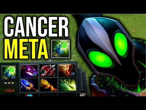 RIGHT CLICK RUBICK..!! Cancer Meta Arcana Rubick Right Click Build 7.21d | Dota 2