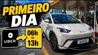 Download lagu PRIMEIRO DIA na UBER com BYD Dolphin Mini (7H)… OLHA QUANTO SOBROU😳 mp3