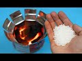 DIY मिनी साल्ट स्टोव हर घर के लिए मुफ़्त �