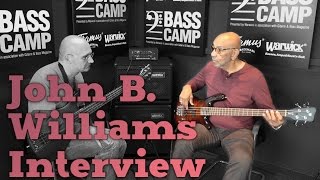 Henning talks with John B. Williams (Count Basie, L. Armstrong, Horace Silver, Tonight Show)