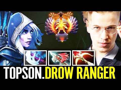 TOPSON Drow Ranger [FULL GAMEPLAY] - Carry Pro Guide | Dota 2 IMMORTAL GAMEPLAY