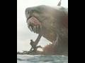 JASON STATHAM VS MEGALODON - Meg 2: The Trench (2023) Action Scene | 4K UHD
