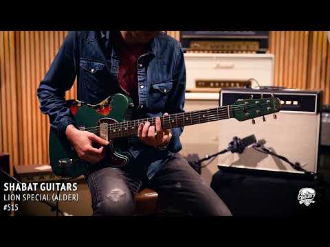 Shabat Lion Special Alder Body w/ Wraptail & Imperials–British Racing Green/3TSB image 11