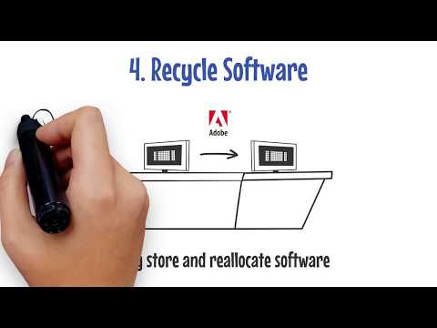 Licenses being managed in a spreadsheet is crazy!