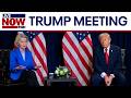 Trump Meets With European Commission President Ursula Von Der Leyen