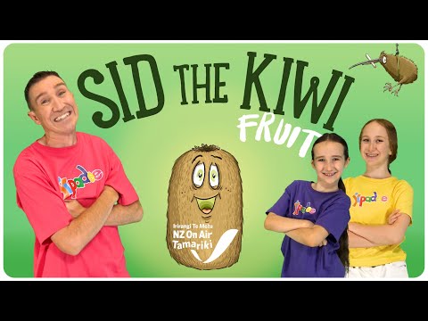 Sid the Kiwi Fruit | Fun & Educational Kids Song by Deano Yipadee Featuring Ellie & Jett Yipadee