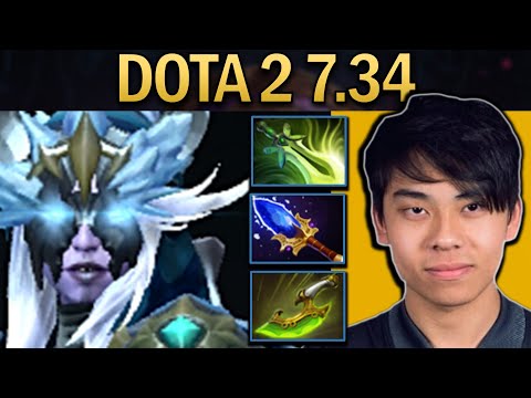 Drow Ranger Dota 2 Gameplay Ana with Aghanims - Midas