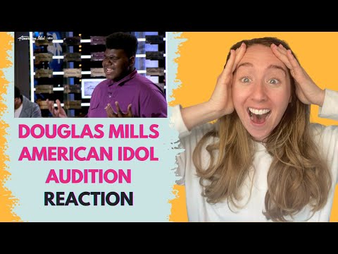 Voice Teacher Reacts to Douglas Mills American Idol Audition