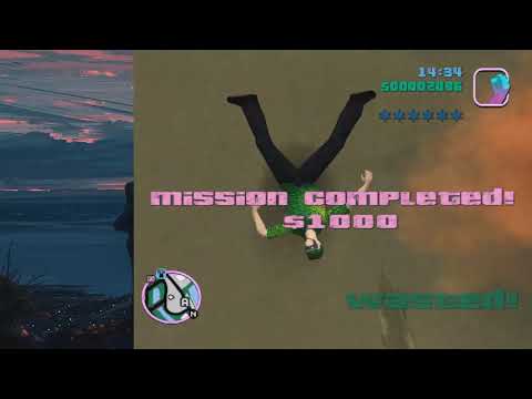 Grand Theft Auto: Vice City Any% No SSU Speedrun in 54:54