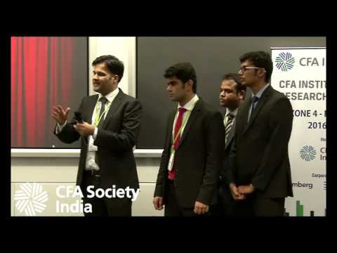 04 CFA Institute Research Challenge 2016-17 (West Zone Finals) @IITBombay #SJSoM @PicturesPVR