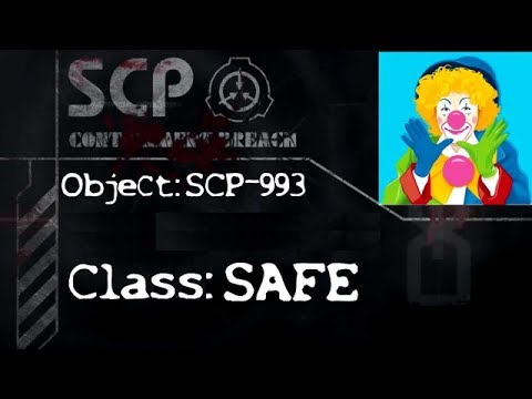 SCP-993 Bobble the Clown, educational cartoon SCP