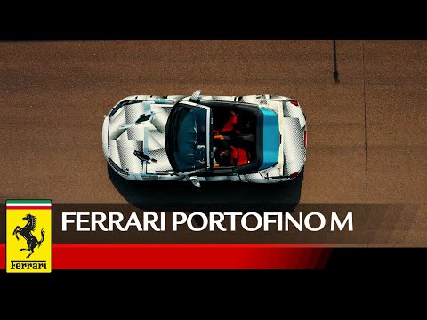 Behind the wheel of the Ferrari Portofino M