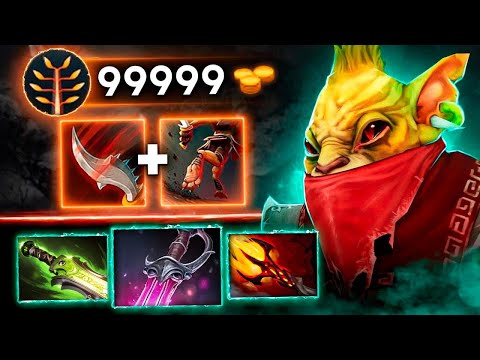 1200GPM Magic Build Bounty Hunter One Shot 41 Kills + Rampage Dota 2