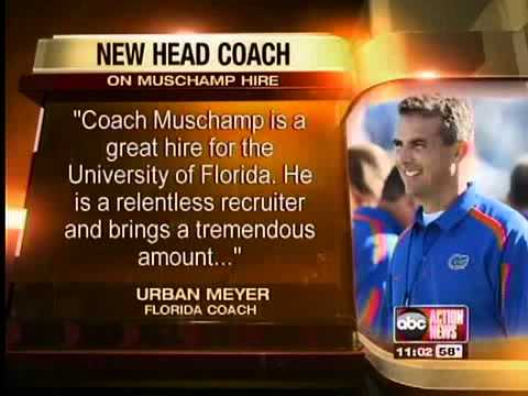 Florida names Muschamp as next head coach