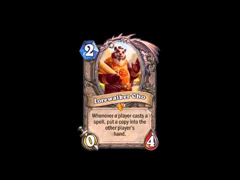 Lorewalker Cho Sounds - Hearthstone
