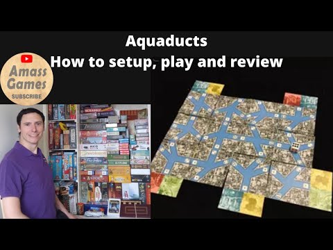 How to setup, play and review Aquaducts by * AmassGames *