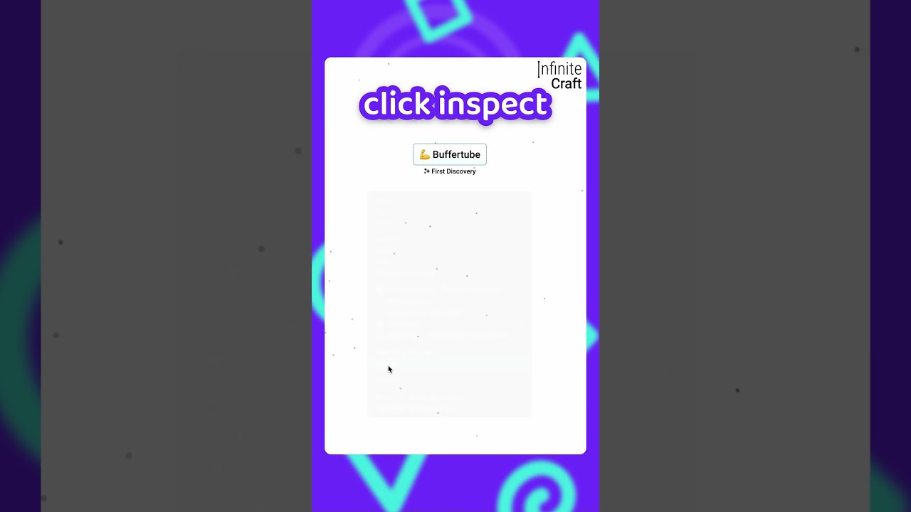 It is really easy to cheat in Infinite Craft