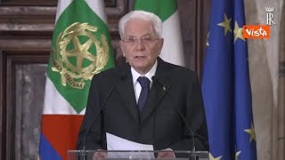 Mattarella: «Spese per la difesa mai così necessarie, anche se poco popolari»