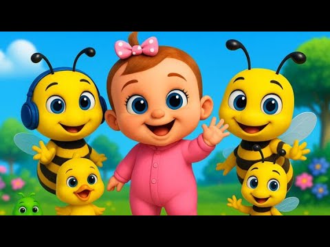 🐝 Abejita Chiquitita,  🎵 La Vaca Lola 🐄, La Lechuza , Baby Shark frutitas, LAS RUEDAS DEL AUTOBUS