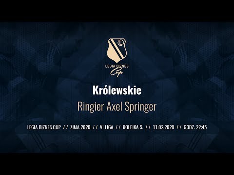 Skrót spotkania Królewskie - Ringier Axel Springer ( Legia Biznes Cup Zima 2020 )