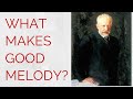 What Makes Good Melody