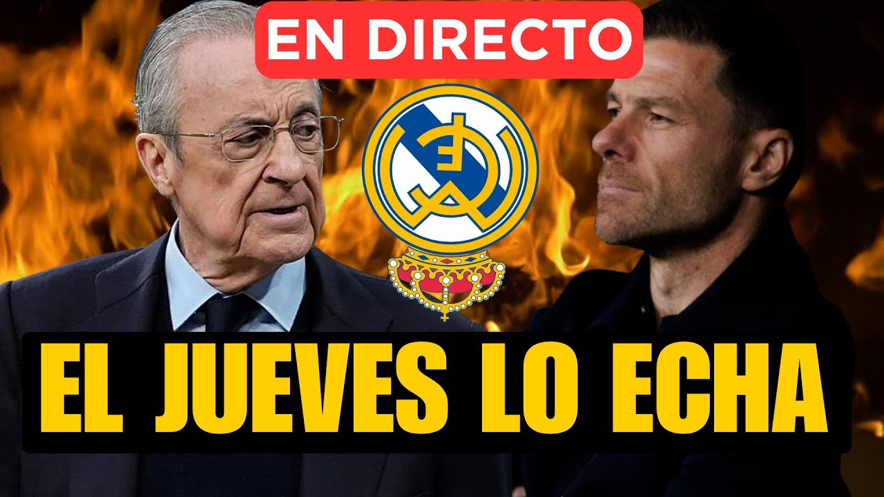 ALONSO, ESTÁS DESPEDIDO: CRISIS GIGANTE EN EL REAL MADRID