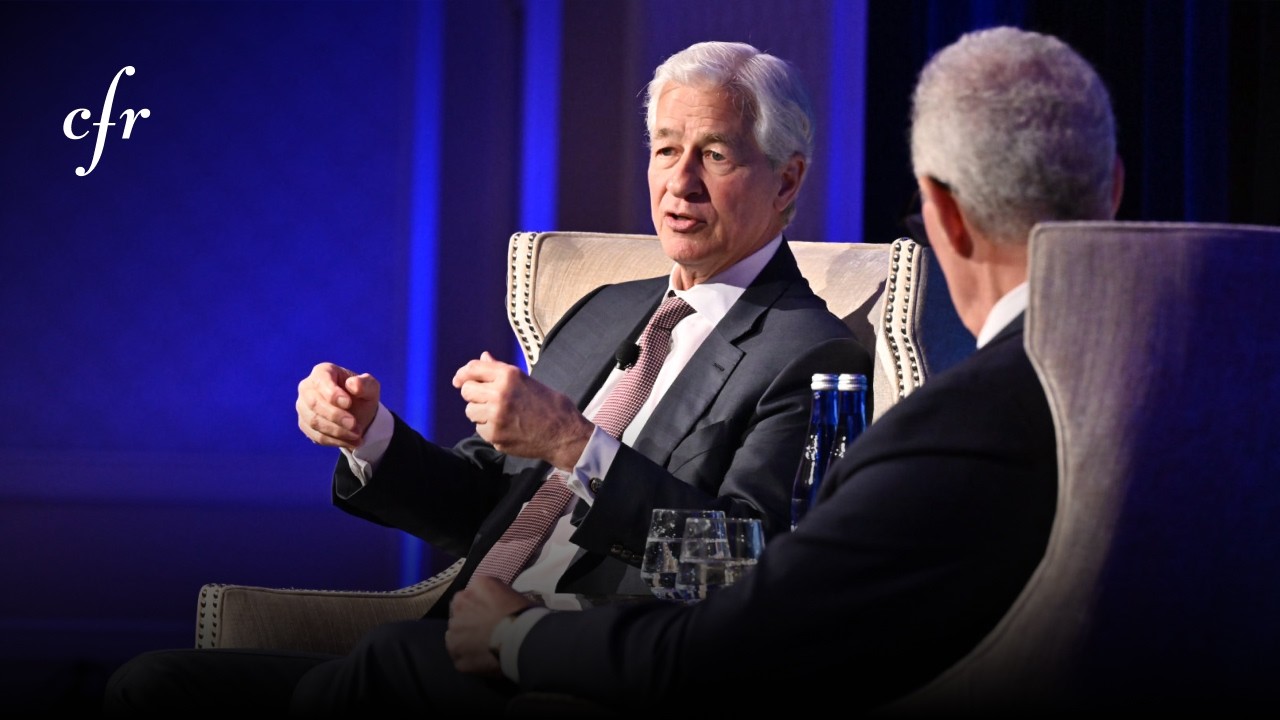 CEO Speaker Series With Jamie Dimon