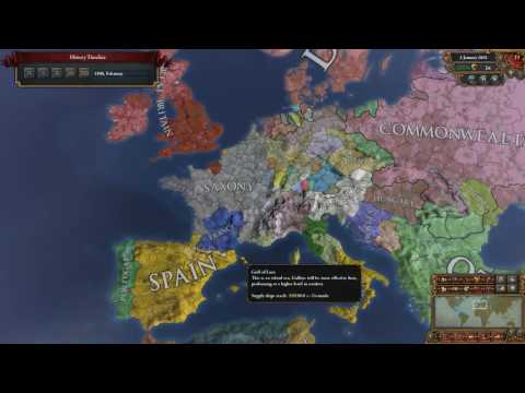 EUIV - Saxony to Roman Empire - A Timelapse Recap (1.19)