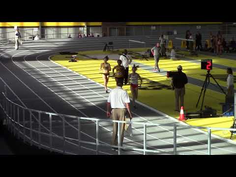 2018 Wieczorek Invite  Pentathlon  800m  Jenny Kimbro and Tria Seawater-Simmons