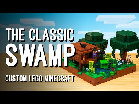 Cheesey Studios - The Swamp | Custom LEGO Minecraft World