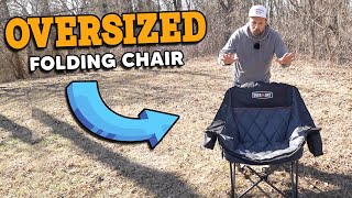 Overmont XL Oversized Camping Chair Review: Extra-Large Comf