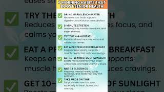 Download lagu Senior Health Tips: 7 Easy Habits for Seniors Over 60 mp3