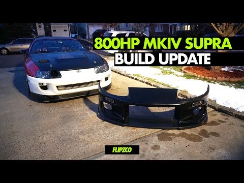 MKIV TOYOTA SUPRA BUILD UPDATE !!! NEW WHEELS, BUMPER, & QUICK RELEASE SPARCO WHEEL !!
