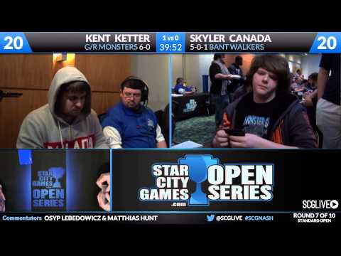 SCGNASH - Standard - Round 7 - Kent Ketter vs Skyler Canada