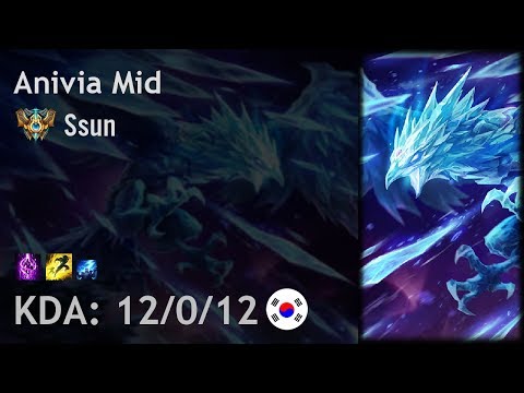 Anivia Mid vs Galio - Ssun - KR Challenger Patch 7.17