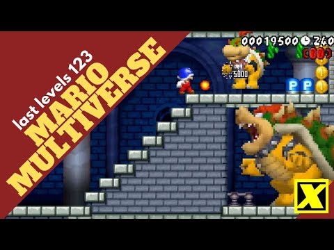 (ONLY NSMB THEME STYLE) MARIO MULTIVERSE - LAST LEVELS 123